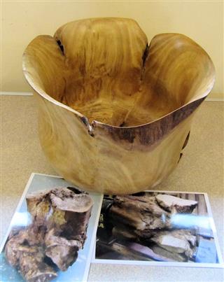Large bowl by Pat Hughes
